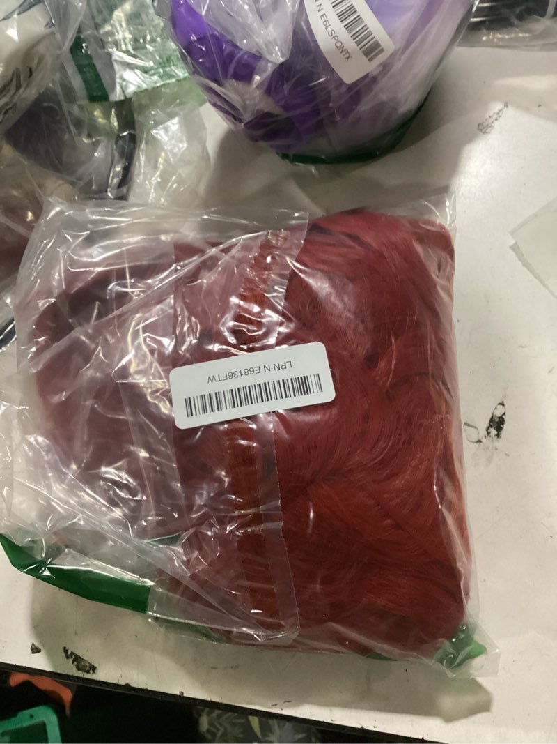 Condition photo showing New/Like New for beron 14 inches red wig with bangs short curly wig red wigs for women daily party or cosplay hairnet include