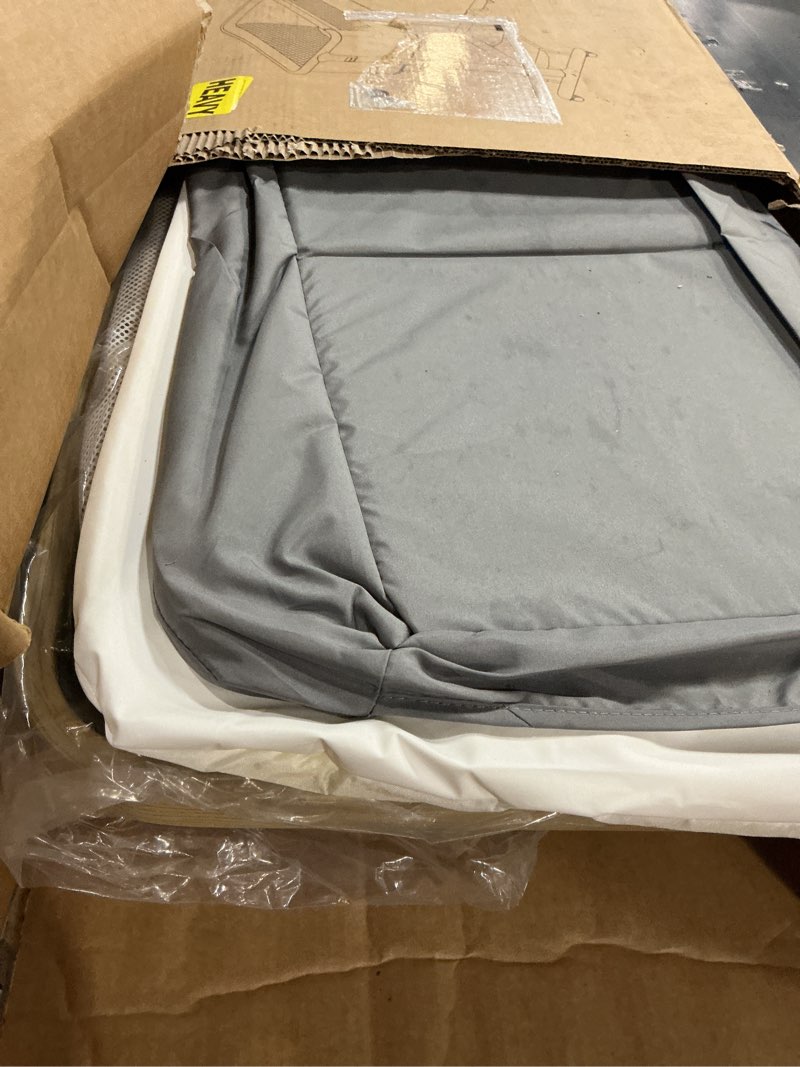 Condition photo showing New/Like New for Electric Rocking Bassinet for Baby Automatic Bedside Sleeper Rocks Itself 3 Motion Auto Rolling Newborn Cradle 5 Height Adjustable with Music, Wheels, Storage, Dark Grey