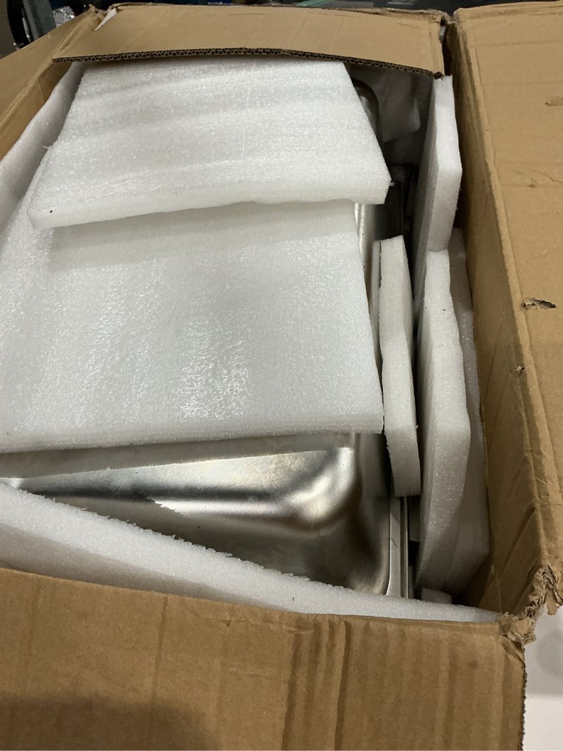 Condition photo showing As Is for jiawanshun commercial pasta cooker with 6 noodle baskets, 50-250? temperature adjustable, 110v electric noodles cooking machine for restaurant, stainless steel dumpling & ramen cooker