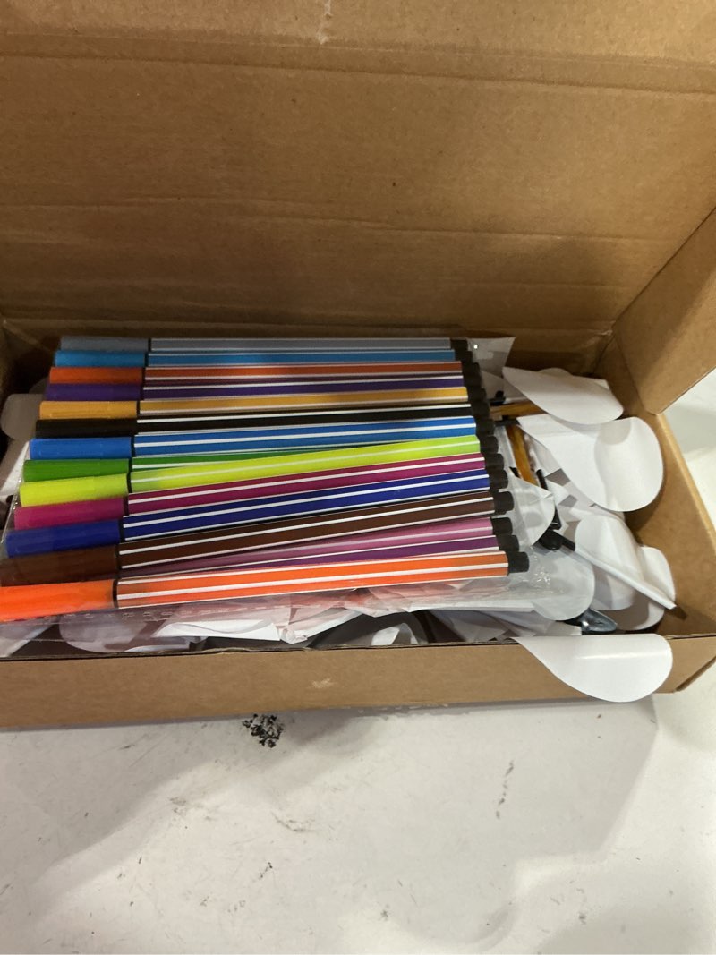 Condition photo showing Good Condition for winnerwhy 60 set diy flying butterfly white flying butterfly toy wind up butterflies magic diy cards with 24 color pens surprise gift for valentine birthday wedding graduation