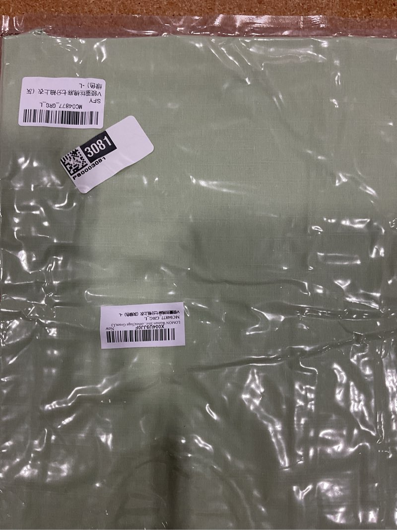 Condition photo showing New/Like New for lomon womens 3/4 sleeve tops cotton linen shirts v neck lace casual loose fit blouses boho fashion sage green xx-large