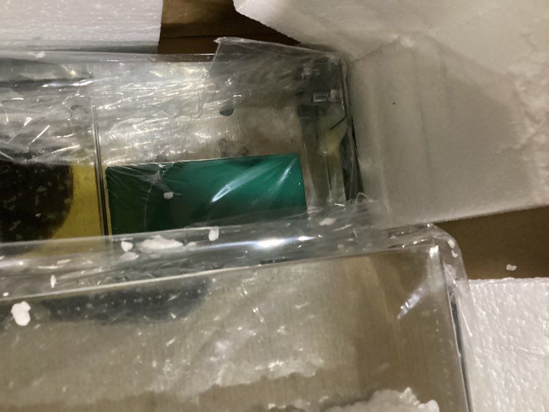 Condition photo showing Good Condition for chicken nesting box, 10 compartment nesting box, 10 room metal nesting boxes for chicken, green green 10 compartment