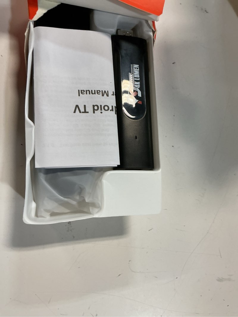 Condition photo showing New/Like New for android 13.0 tv stick 4k, ultra-portable smart tv stick 2gb ram 16gb rom, supports 2.4g/5g wifi bluetooth 5.0 usb hdr10 with voice remote control for home theaters and smart tv upgrades