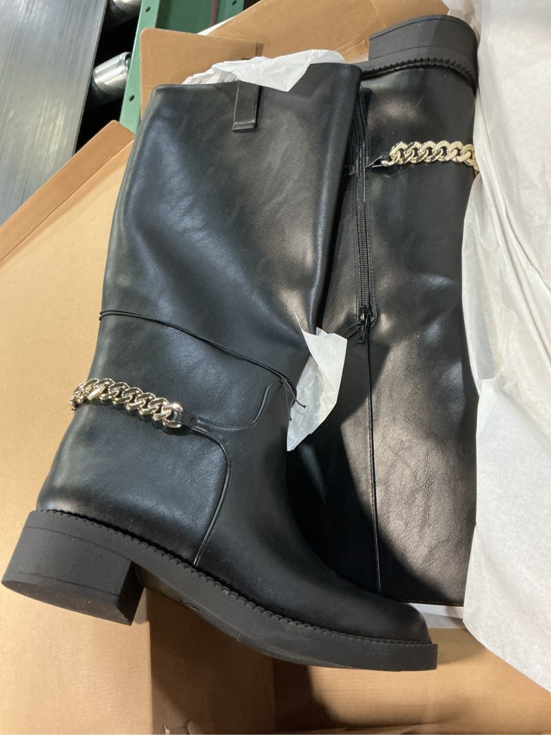 Condition photo showing New/Like New for women’s bobbi boots with memory foam insole - a new day™ black 8