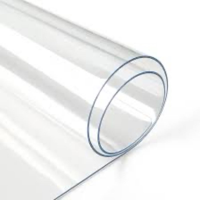 Eisdroma 30 x 50 Inch Clear Table Cover Protector, Clear Table Protector for Dining Room Table, 1.5m