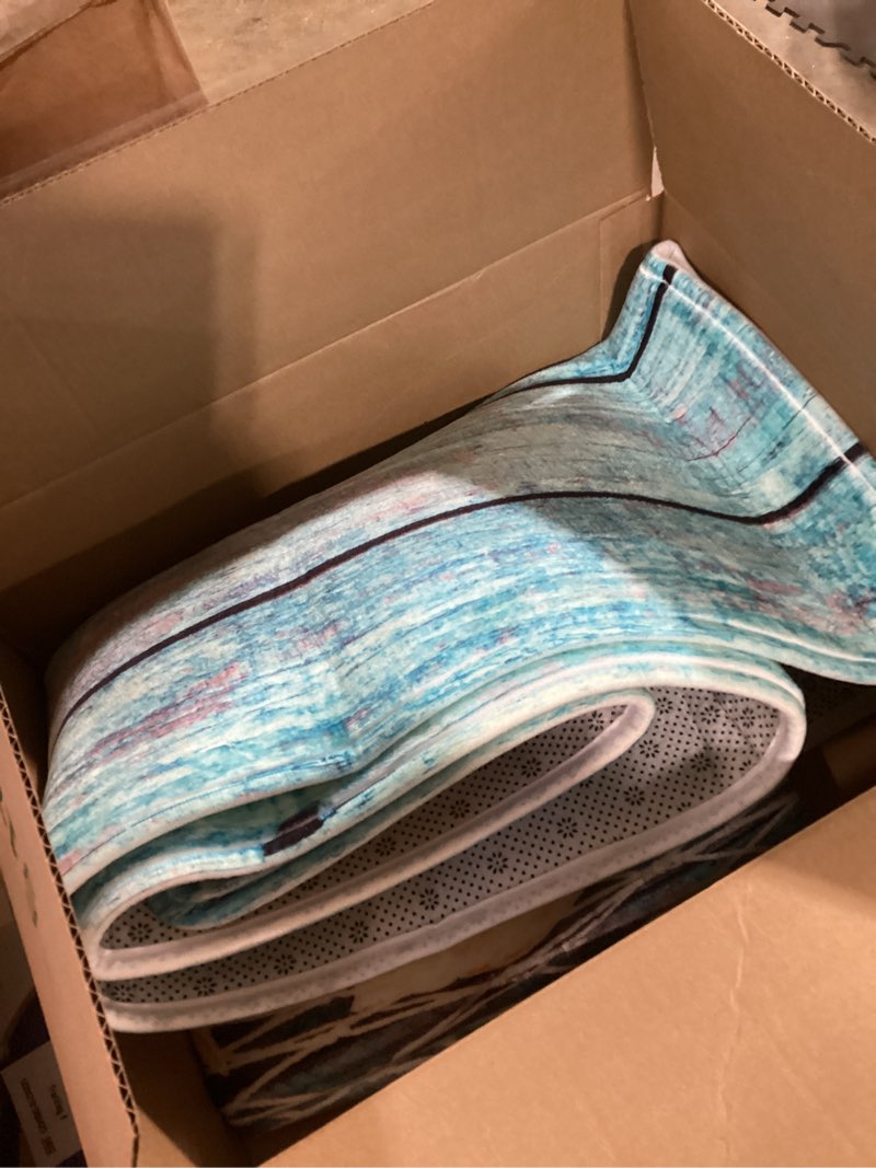 Condition photo showing Good Condition for Creative House Life Bathroom Rugs Non Slip Soft Absorbent Memory Foam Bath Runner Mat Extra Large Size Runner Long Mat for Bath,Room,Tub,Shower Floors Mat 71 inches X 24 inches