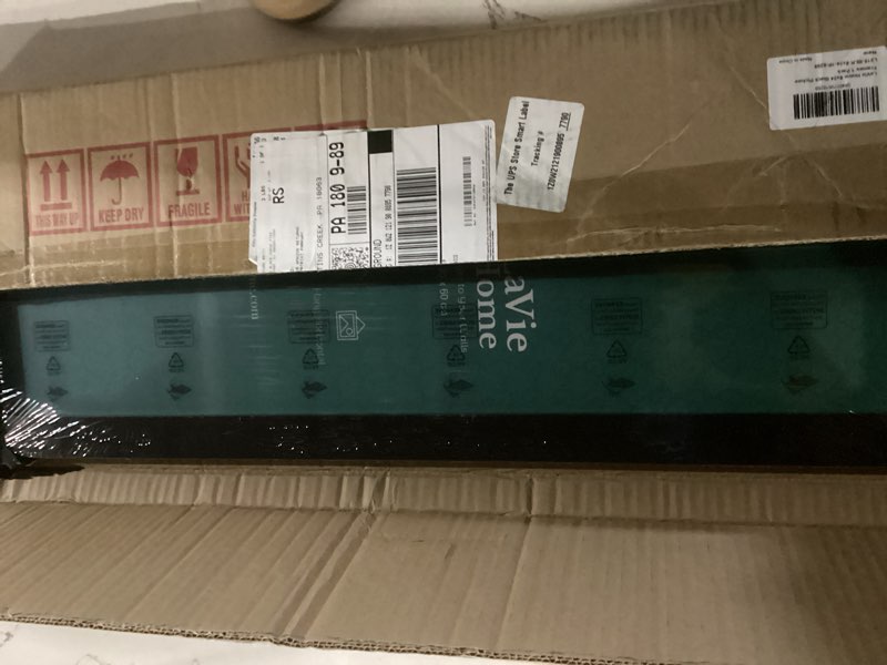 Condition photo showing New/Like New for lavie home 8x24 picture frame black, panoramic picture frame for wall decoration, classic black minimalist style suitable for decorating houses, offices, hotels?1 pack? 8x24 black