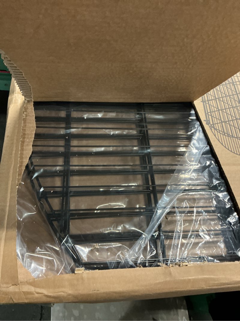 Condition photo showing Good Condition for no dig decorative garden fence 5 panels, 40 in (h) x 11.8 ft (l), dog fence outdoor for yard, rustproof metal animal barrier ground stakes fencing for garden, patio, flower bed 5 pack - 40 in (h) x 11.8 ft (l)