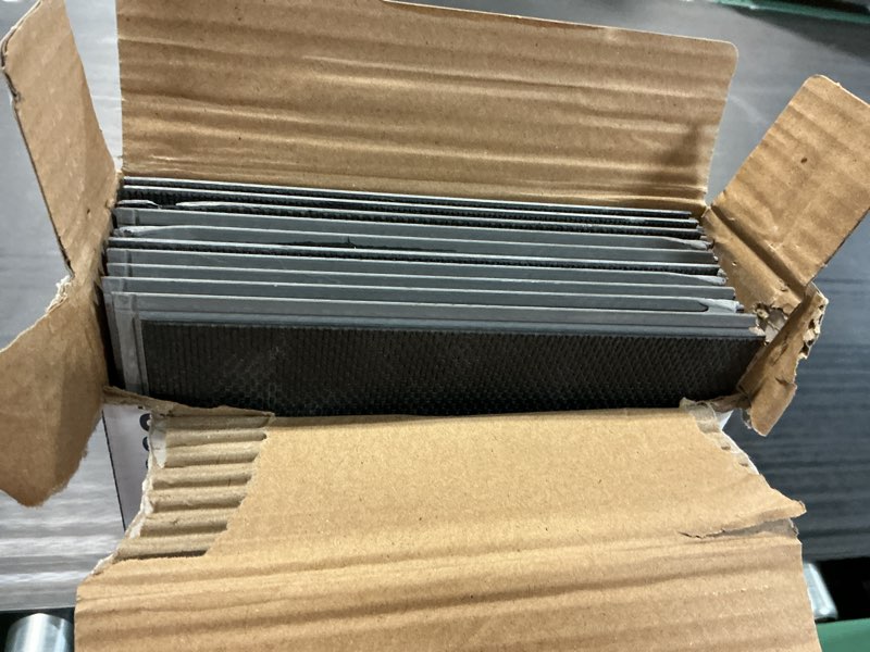 Condition photo showing Good Condition for style selections brunette oak 7-in wide x 5-mm thick waterproof interlocking luxury vinyl plank flooring (23.36-sq ft)