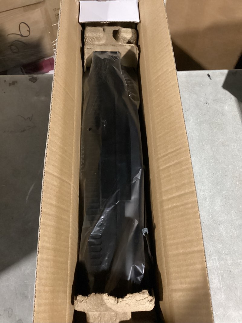 Condition photo showing Good Condition for Comfort Zone Window Fan for Bedroom, 9 inch 3 Speed Dual Fans with Auto-Locking Expanders, 3 Modes (Cool, Circulate, Exhaust), Remote Control, Fabric Cover plus Bug Screen, Black Black 3-Speed w/Remote