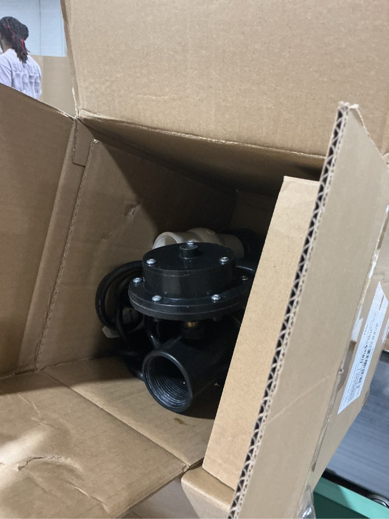 Condition photo showing Good Condition for Automatic Utility Sink Pump Installed Directly Under Sink Gravity-free Drainage Heavy-Duty Thermoplastic 115V Includes Drain Screen Check Valve & Ball Valve