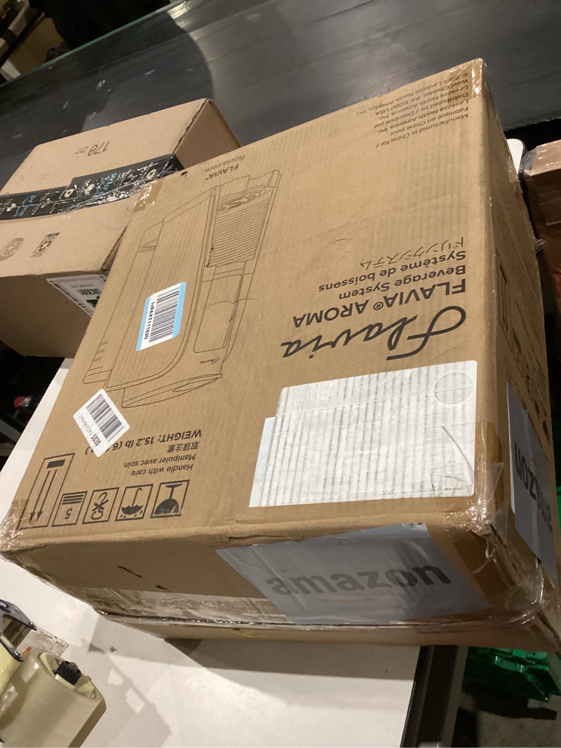 Condition photo showing As Is for Flavia Aroma Brewer - Coffee Machine, Makes Coffee, Lattes, Tea, and other Hot or Iced Beverages with Single-Serve Freshpacks, Multiple Brew Sizes, Black
