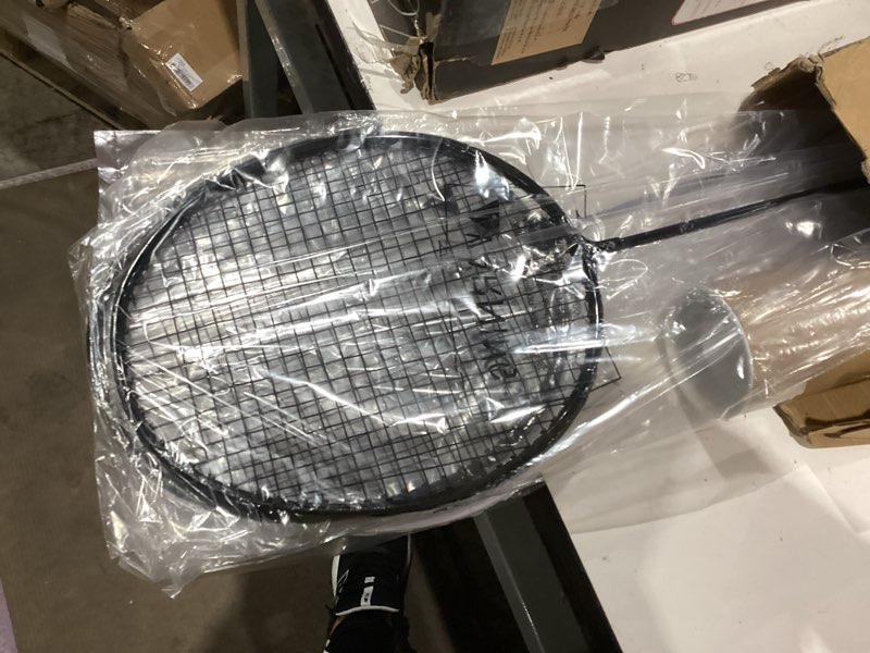 Condition photo showing Good Condition for badminton rackets set of 4 for outdoor backyard games, including 4 rackets, 6 nylon badminton shuttlecocks, lightweight badminton racquets for beginners