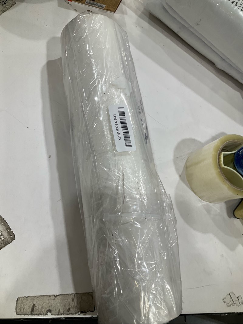 Condition photo showing Good Condition for frienda unpasted heavyweight paper wallpaper liner, pre-pasted wallpaper liner for textured walls, white (15 in x 200 ft) 15" x 15"