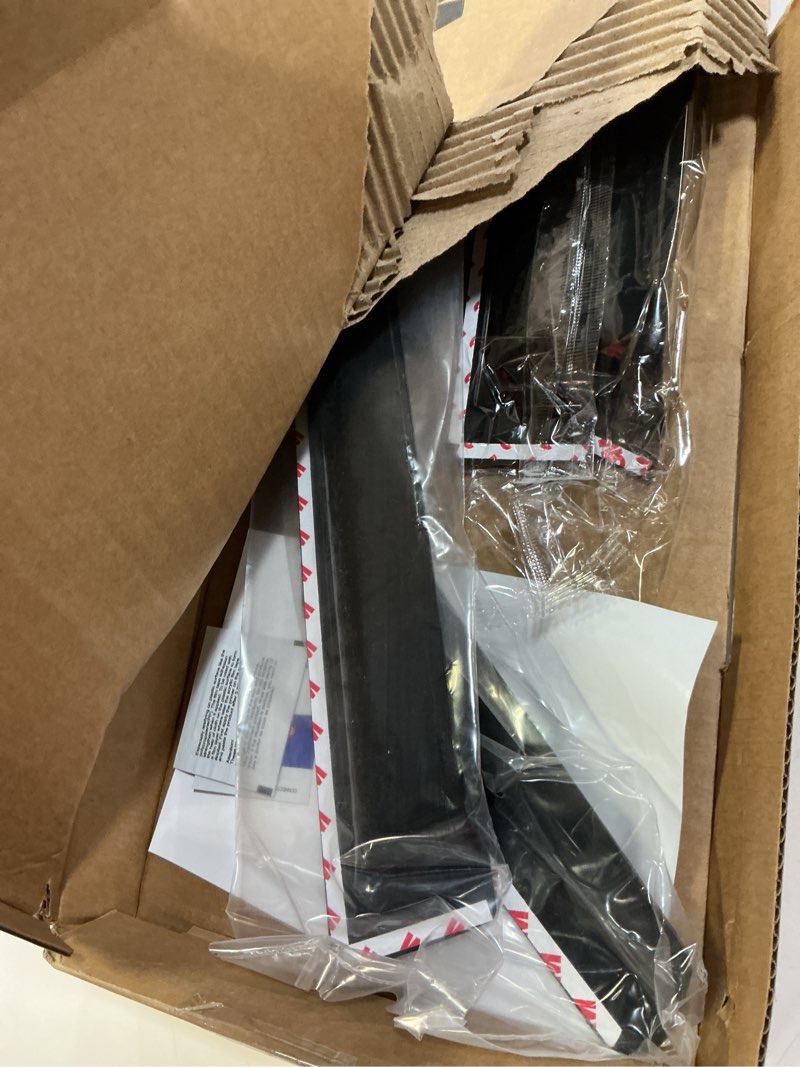 Condition photo showing Good Condition for in-channel rain guards for 2021-2026 ford bronco sport, window visor shields vent deflector shade wind dark smoke 2022 2023 2024 2025 21 22 23 24 25 26, tape-on outside-mount, 4pcs for 2021-2026 | ford bronco sport | in-channel