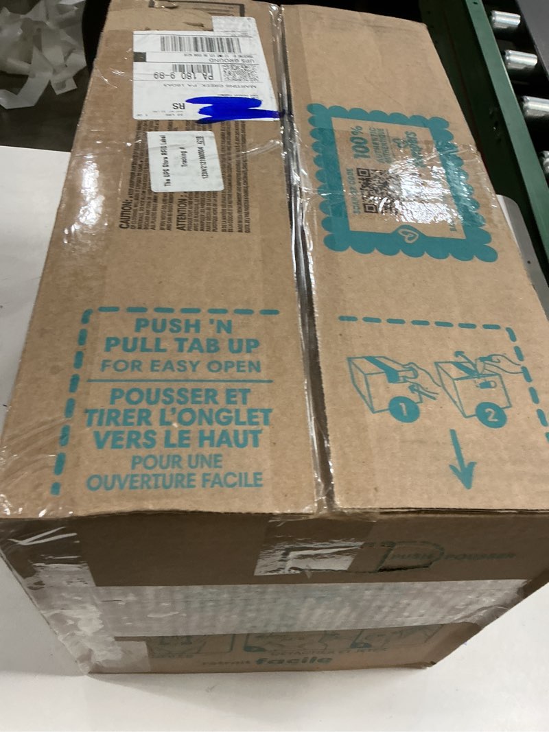 Condition photo showing New/Like New for Pampers Diapers - Swaddlers 360° - Size 5, 116 Count, up to 100% Leakproof Comfy Dry Fit, Designed for Easy Changes, Pull On Baby Diaper (Packaging May Vary)