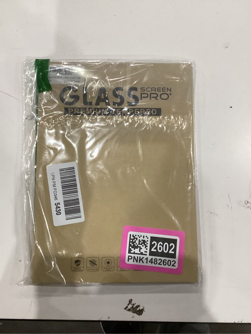 Condition photo showing As Is for 2-Pack Tempered Glass Screen Protector for iPad (9.7-Inch,2018/2017 Model,6th/5th Generation),iPad Air 1, iPad Air 2, iPad Pro 9.7-Inch, Apple Pencil Compatible, Case Friendly 9.7 inch