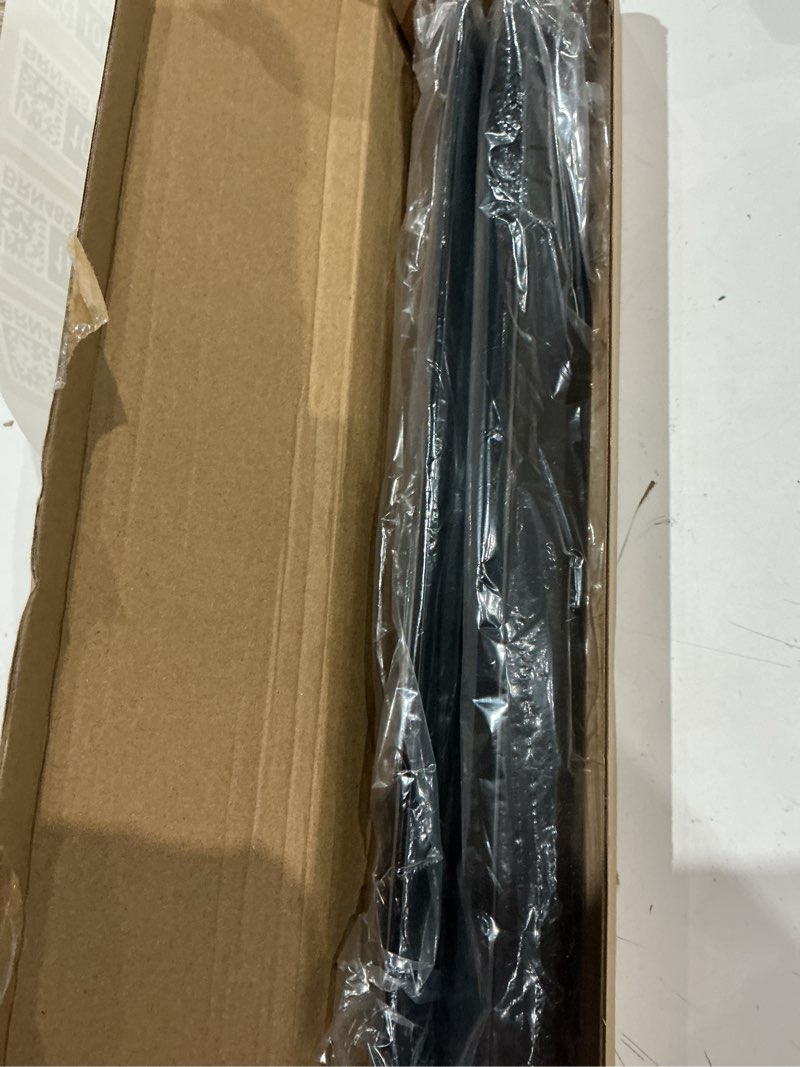 Condition photo showing Good Condition for stove gap covers retractable - 4pcs stainless steel kitchen counter gap guards range trim kit, heat resistant backsplash range rear filler, adjustable length 13.9" to 26.7" (black)