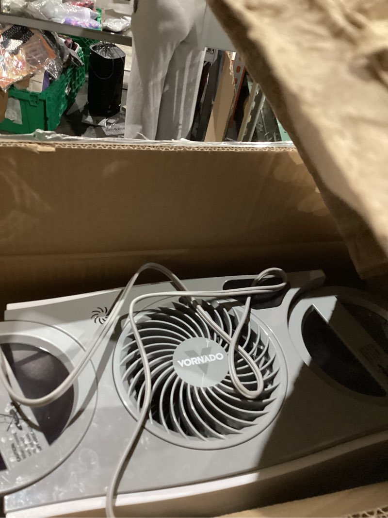 Condition photo showing As Is for Vornado EVDC500 Energy Smart Evaporative Humidifier with Automatic Shut-off, 2 Gallon Capacity, LED Display, SimpleTank for Easy Fill and Cleaning, Dual Tank, Electronic Humidistat, 4 Fan Speeds EVDC500 - 2 gallon Humidifier