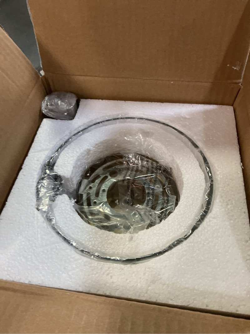 Condition photo showing New/Like New for WILON Pendant Light Fixtures,Glass Pendant Lighting for Modern Kitchen Island Adjustable Hanging Ceiling Light 7" Hammered Glass Shade Pendant Lights for Dining Room Kitchen Sink, Gold Metal Finish Gold 1-Light-Large