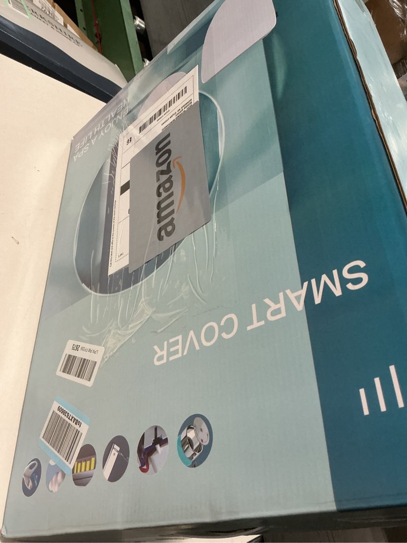 Condition photo showing Good Condition for Electric Heated Bidet Warmer Water Toilet Seat Elongated with Bubble Wash, Warm Air Dryer, Endless Warmer Water, Remote Control, Curved Spray Bar, 70" Power Cord, Clean Water Elongated Snow White