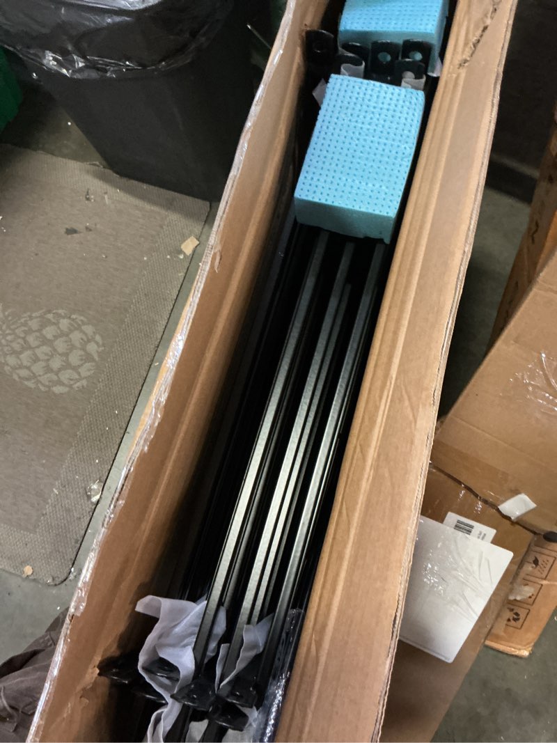 Condition photo showing Good Condition for forehogar metal garden fence with gate 32 in h x 12 ft l, 1 gate + 5 panels border dog fence panels animal barrier, no dig garden fencing for yard patio flower bed lawn outdoor, arch black roman col 32?h x 12ft (1gate+5panels)