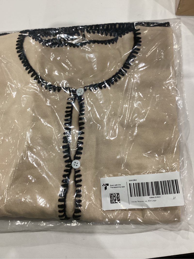 Condition photo showing New/Like New for Womens Sweater Vest Top Trendy Summer Outfits 2025 Sleeveless Button Down Crop Knit Tank Tops Apricot Small