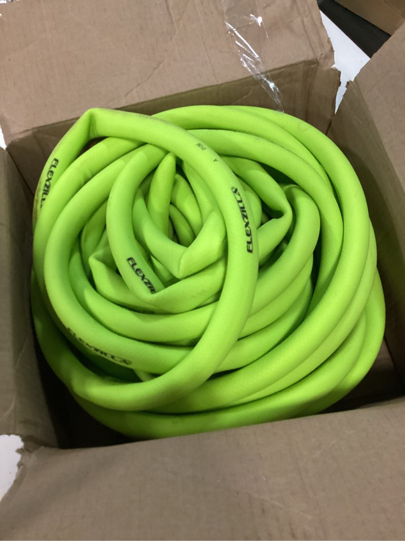 Condition photo showing As Is for flexzilla hose 50ft