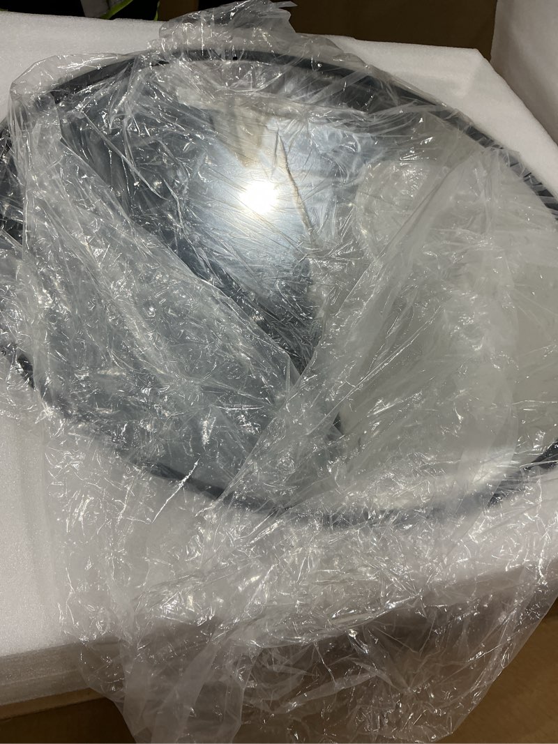 Condition photo showing Good Condition for round medicine cabinet,medicine cabinet with mirror,aluminum framed,soft close hinge,24inch,black