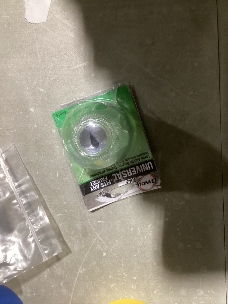 Condition photo showing As Is for Danco For Universal Clear Bathroom  Tub and Shower Diverter Handle