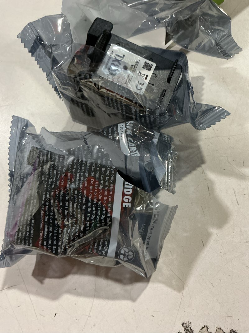 Condition photo showing As Is for 68xl ink cartridges compatible for hp 68 ink cartridges black/color combo pack replacement for hp ink 68 68e fit for hp envy 6155e 6555e 6152e 6552e 6100e 6500e series printer (2 pack)