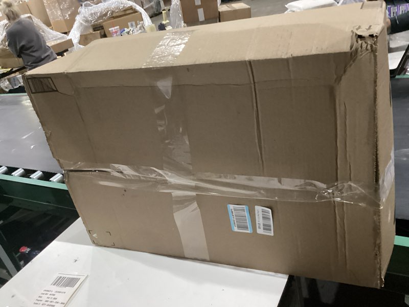 Condition photo showing As Is for Yatas Bedding Superwashed Wool Pillow, for Back, Stomach or Side Sleepers, 100% Wool Filing, 20" x 36", King Beige King (Pack of 1)