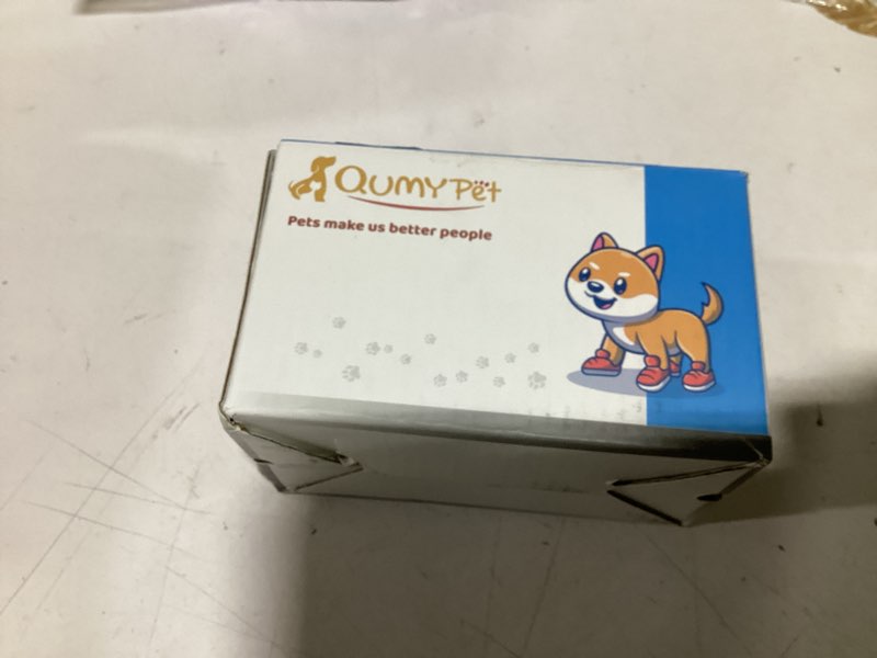Condition photo showing Good Condition for QUMY Dog Shoes for Large Dogs, Medium Dog Boots & Paw Protectors for Winter Snowy Day, Summer Hot Pa
