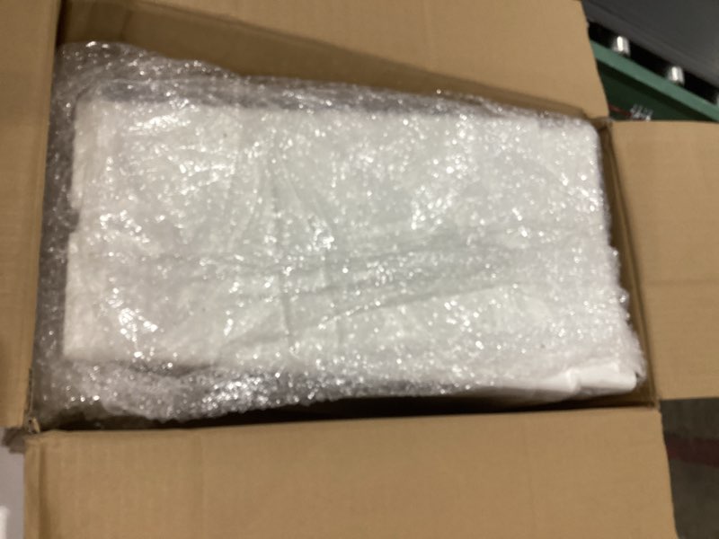 Condition photo showing New/Like New for set of 2 15.75 inch large taper planters outdoor indoor tall resin flower pots with drainage holes modern for front door patio backyard plants(white) white 15.75 inch