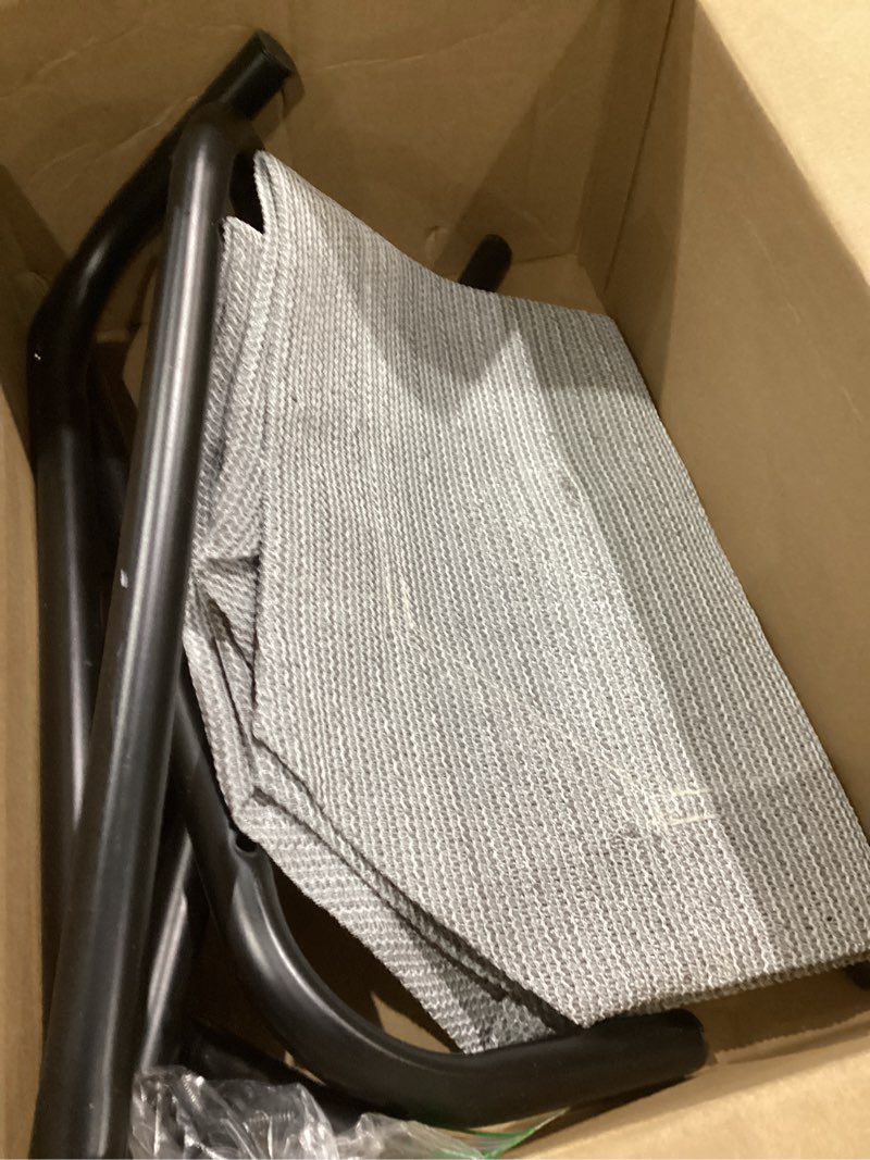 Condition photo showing Good Condition for Coolaroo Original Elevated Dog Bed - Breathable Off-The-Ground Pet Bed with Cooling Fabric, Joint Relief & Moisture-Resistant Fabric, 100% Recyclable, Easy Clean, Grey, Small Small Dog Bed Grey