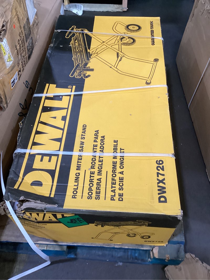 Condition photo showing New/Like New for DeWALT DWX726 - Rolling Miter Saw Stand