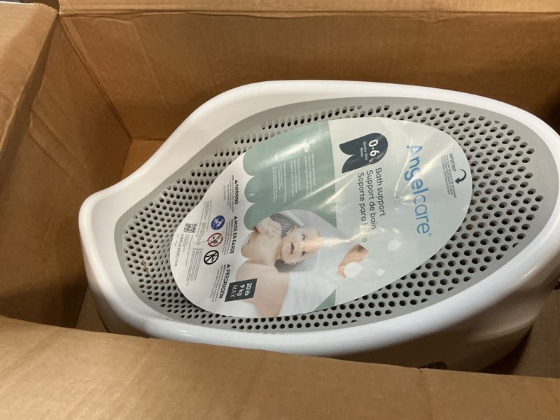 Condition photo showing As Is for angelcare baby bath support (gray) | ideal for babies less than 6 months old