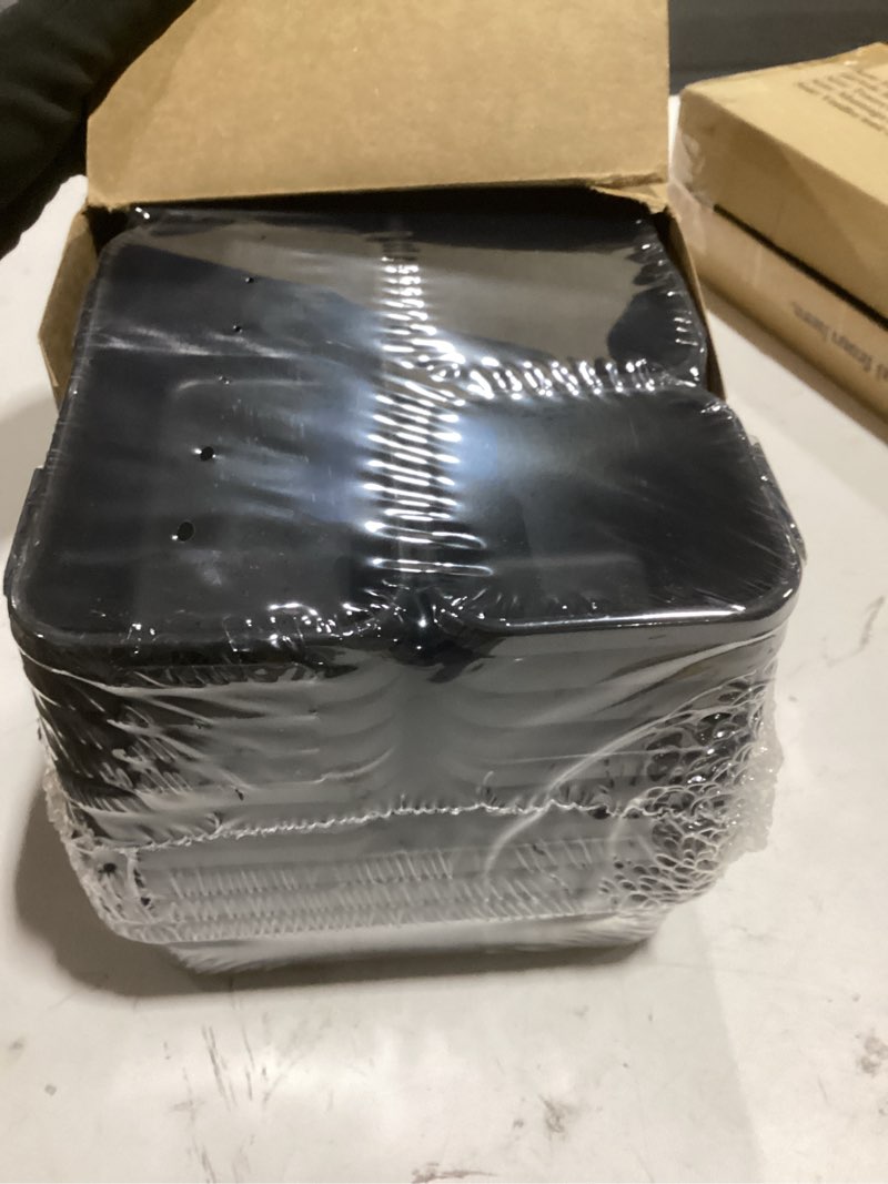 Condition photo showing Good Condition for 25 pcs black drawer organizer set, 4 size interlocking plastic storage bins for office supplies, jewelry makeup vanity, bathroom kitchen, home organization closet, gadgets small items