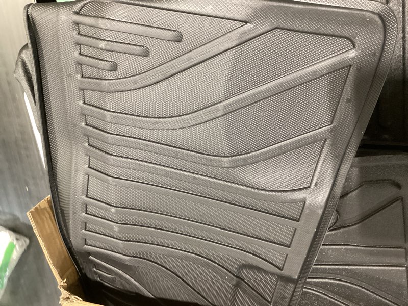 Rongtaod Floor Mats Compatible with 2022-2025 Mitsubishi Outlander 7 Seats Cargo Mat Trunk Mat Cargo Liner Back Seat Cover Protector 2024 Outlander Accessories (Trunk Mat+Backrest Mats+Floor Mats)