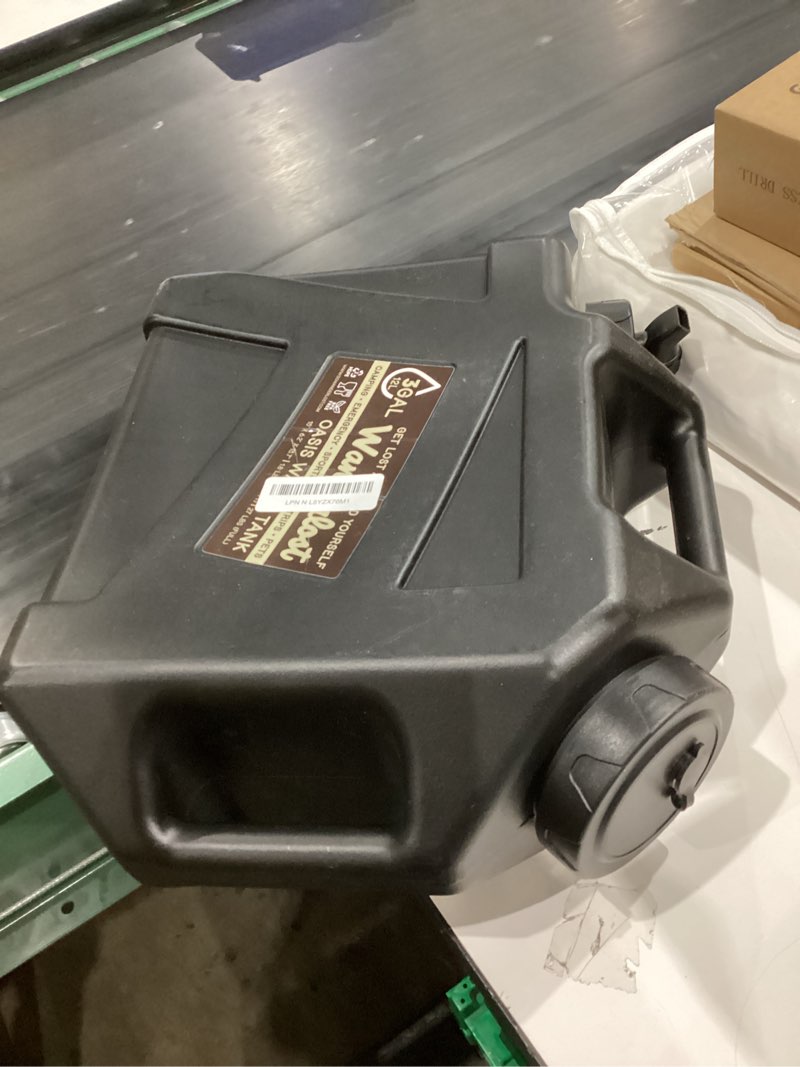 Condition photo showing Good Condition for Portable 3 Gallon Water Tank with USB Rechargeable Water Pump Faucet, Food Grade Materials, Great for Camping, Overlanding, Sports, Emergencies, Sports, and More
