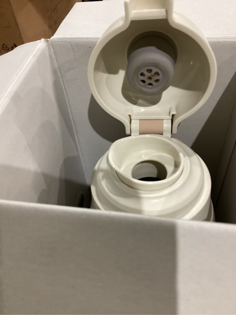 Condition photo showing As Is for portable bottle warmer for travel & night, cordless baby milk warmer cup, portable milk warmer with fast heating, wide-range temperature control (98–212°f), 17.5oz large capacity, keep warm 32h
