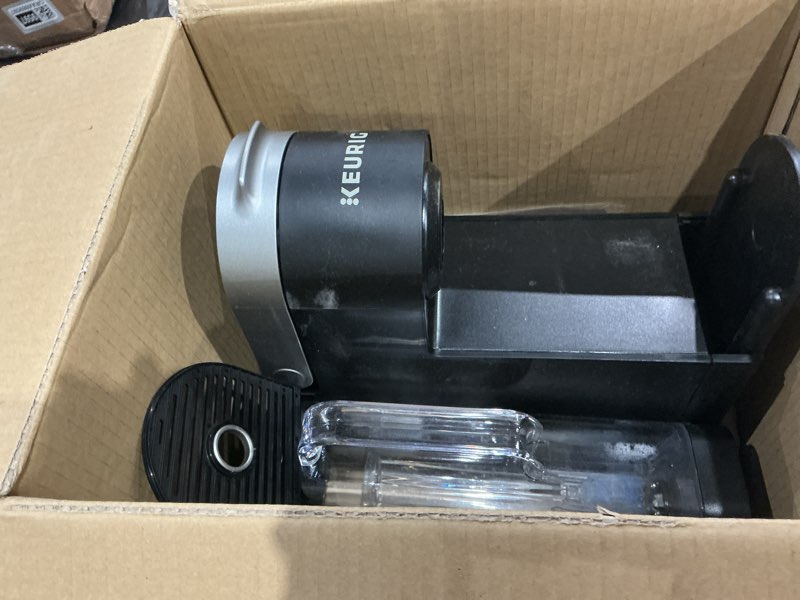 Condition photo showing Good Condition for keurig k-elite single serve k-cup pod coffee maker, with strength and temperature control, iced coffee capability, 8 to 12oz brew size, programmable, brushed slate