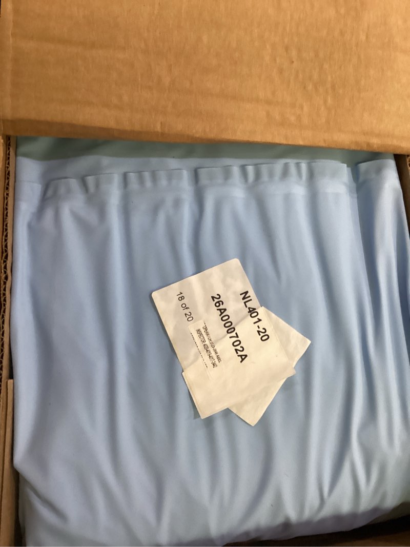 Condition photo showing Good Condition for blue 18-ft round standard gauge overlap liner - 48/54-in