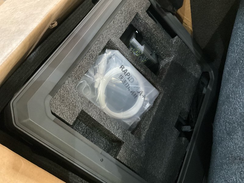 Condition photo showing Good Condition for elegoo centauri carbon 2 combo multi color 3d printer, corexy 500mm/s high speed multicolor printing with canvas, 1-click full auto leveling and 350°c high-temp nozzle, 256x256x256mm build volume