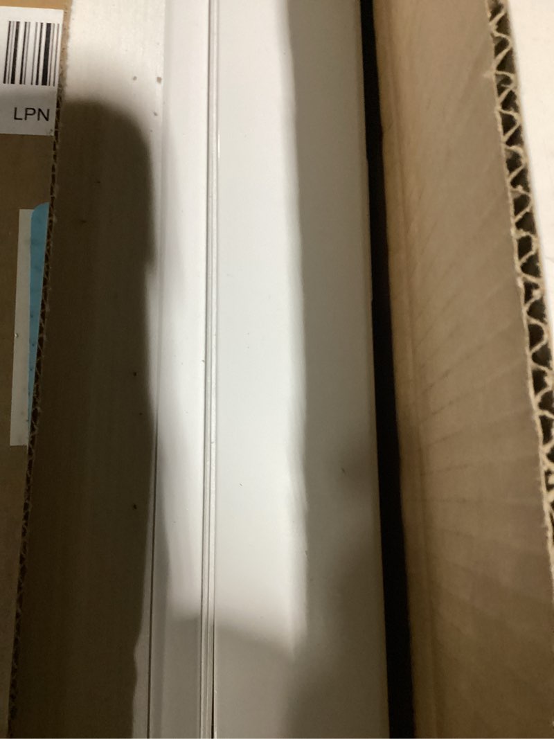 Condition photo showing New/Like New for lazblinds no tools no drill cordless cellular shades, top down bottom up (tdbu) honeycomb shades for home, light filtering thermal insulation blinds for windows, 36" w x 64" h, white light filtering - white 36" w x 64" h