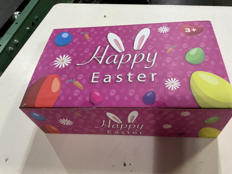 Condition photo showing New/Like New for [6 golden eggs] 100 pcs 3" fillable plastic easter eggs empty easter eggs colorful plastic eggs bulks for kids teens boys girls easter basket stuffers hunt easter party favor