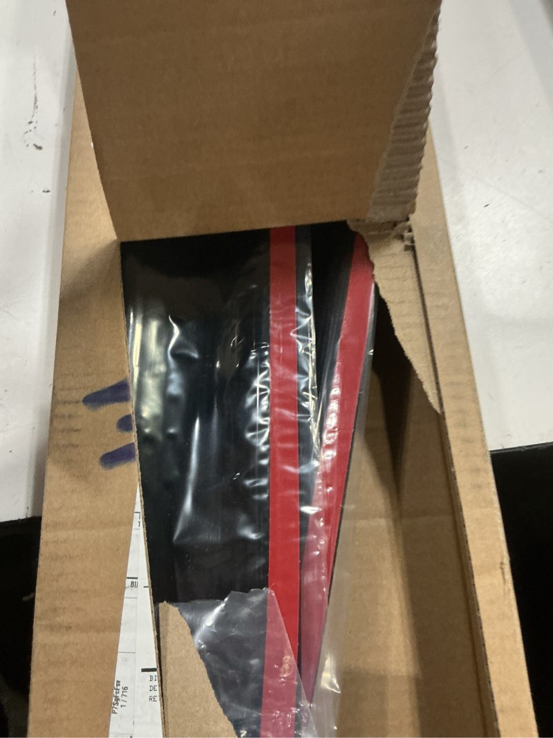 Condition photo showing New/Like New for lightronic extra durable outside-mount auto vent window visor, fits 2001-2007 toyota highlander base, limited, sport, hybrid limited, hybrid, uv protection rain guards wind deflectors, smoke, 4-pcs outside mount