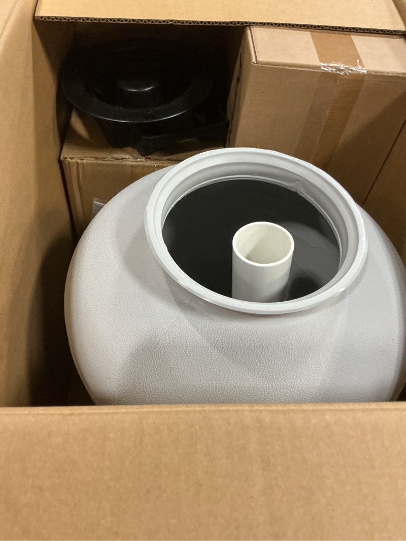 Condition photo showing New/Like New for 13 inch sand filter pump system for above ground pools, 1/3 hp pool pump and sand filter combo, up to 2500 gph max flow, 6-way multi-port valve, 41 ft max head