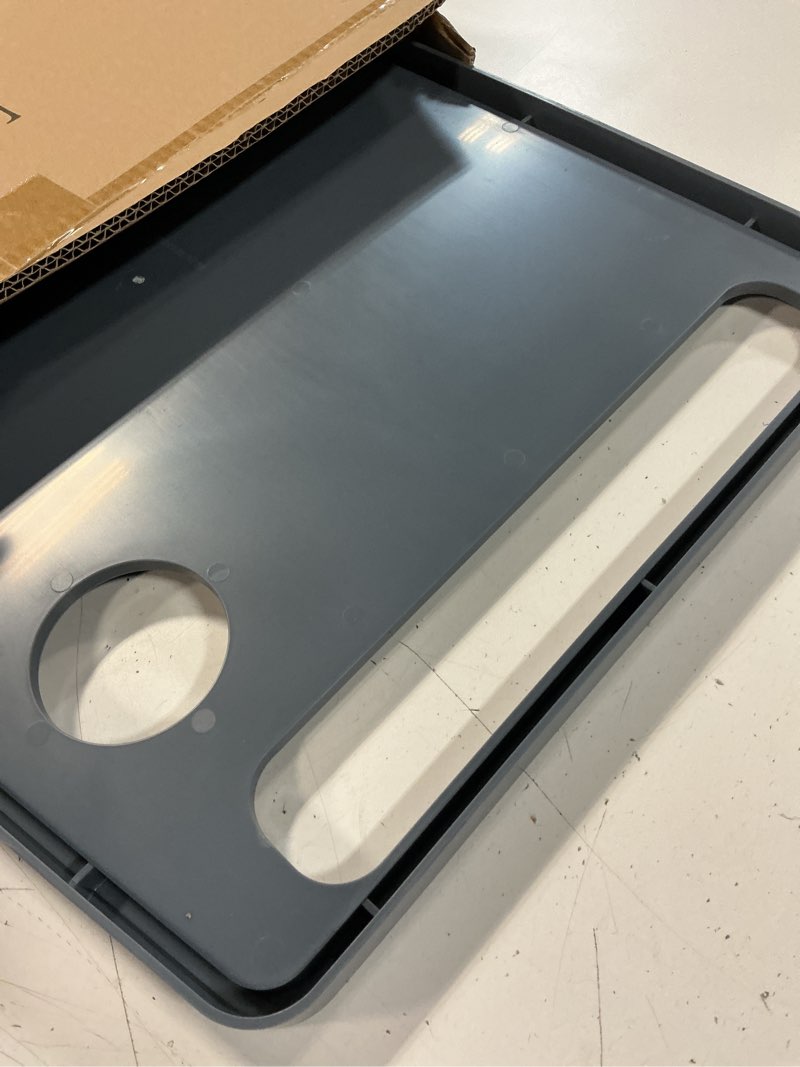 Condition photo showing Good Condition for bluestone walker tray- upright with holders-universal table fits most standard folding walkers-home mobility medical equipment accessories, 1 count (pack of 1)