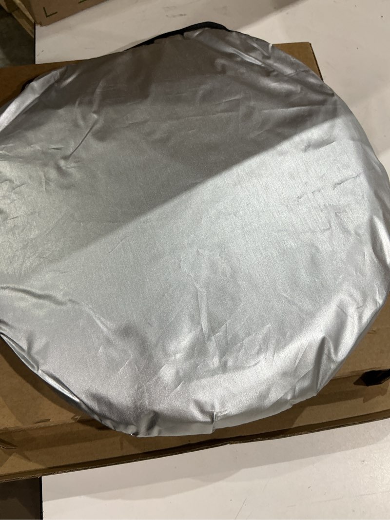 Condition photo showing Good Condition for car windshield sun shade for nissan 2021-2025 2026 rogue accessories (oem design) reflective foldable heat insulation sunshade for ultimate protection for nissan 2021-2025 rogue